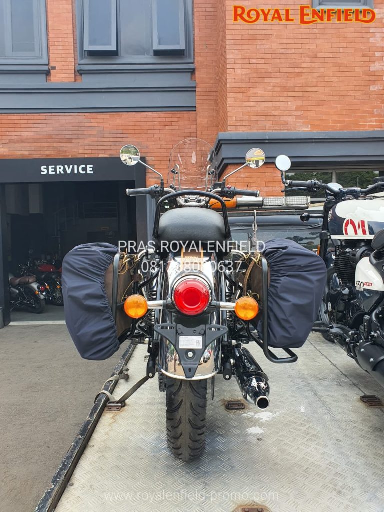 Modifikasi Royal Enfield Classic 350 Indonesia 2025 side bag pg 2