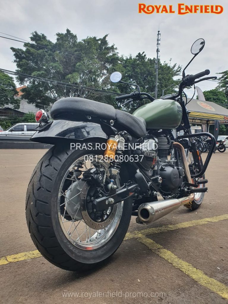 Modifikasi Royal Enfield Meteor 350 Indonesia 2025 Matt Green 2