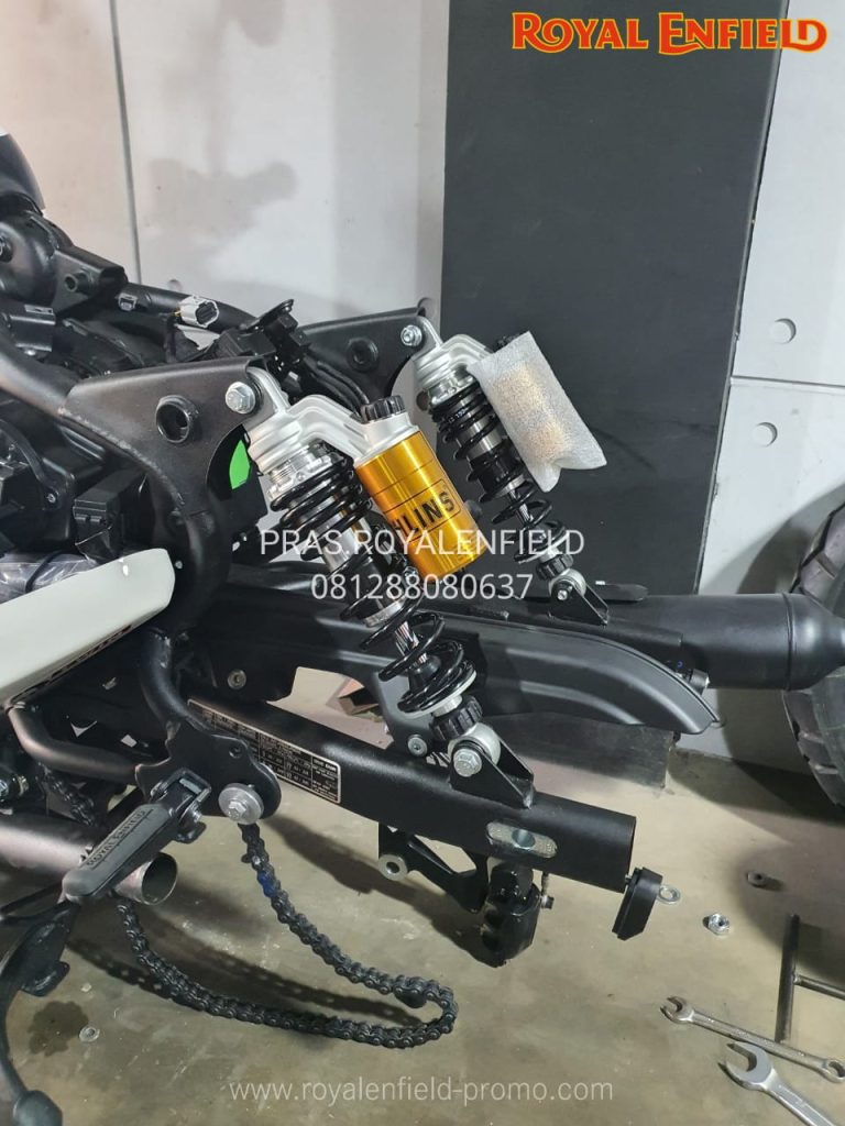 Modifikasi Royal Enfield Shotgun Meteor 650 Indonesia 2025 knalpot 3