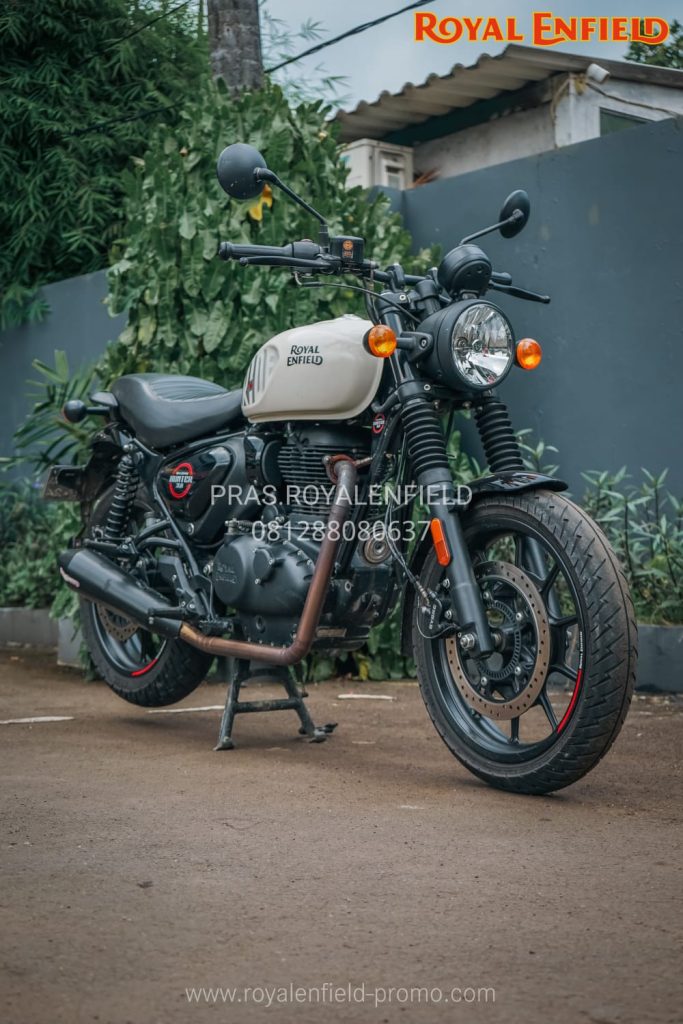 Promo Harga Royal Enfield Hunter 350 Indonesia 2025 Dapper White 4a