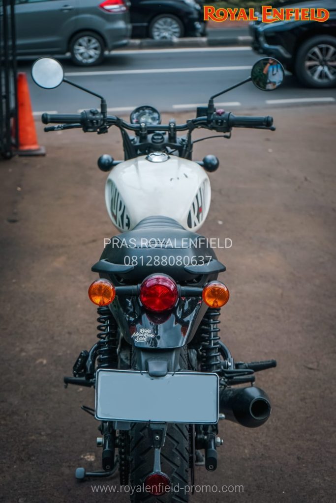 Promo Harga Royal Enfield Hunter 350 Indonesia 2025 Dapper White 4d