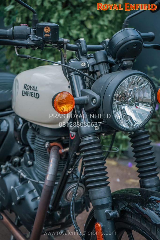 Promo Harga Royal Enfield Hunter 350 Indonesia 2025 Dapper White 4e