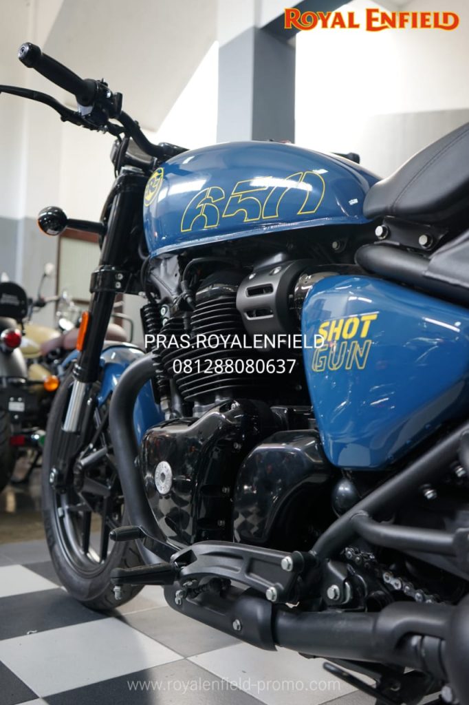 Royal Enfield SHOTGUN 650 2025-4 Indonesia Plasma Blue Harga Promo Spesifikasi 9